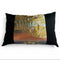 Vintage Japanese Obi Silk Lumbar Pillow – Zen Garden Motif