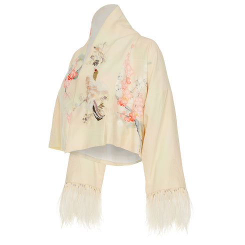 Short Bird Kimono