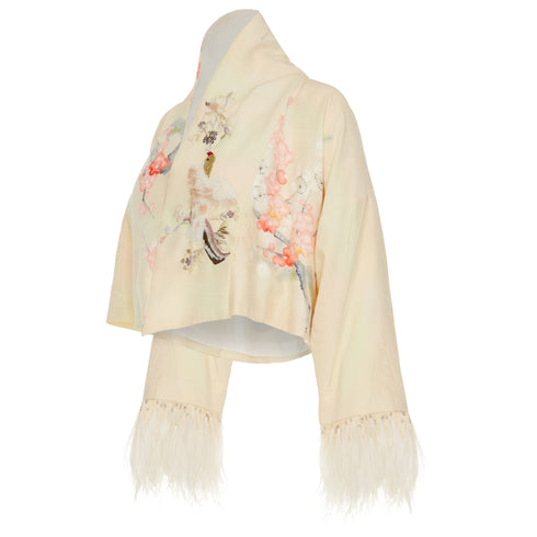 Short Bird Kimono