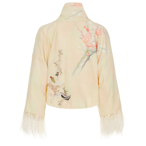Short Bird Kimono