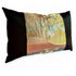 Vintage Japanese Obi Silk Lumbar Pillow – Zen Garden Motif