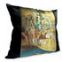 Vintage Japanese Obi Silk Pillow – Zen Garden Motif