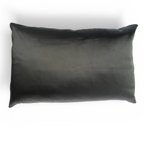 Vintage Japanese Obi Silk Lumbar Pillow – Zen Garden Motif