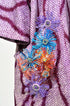 Purple Shibori Long Kimono