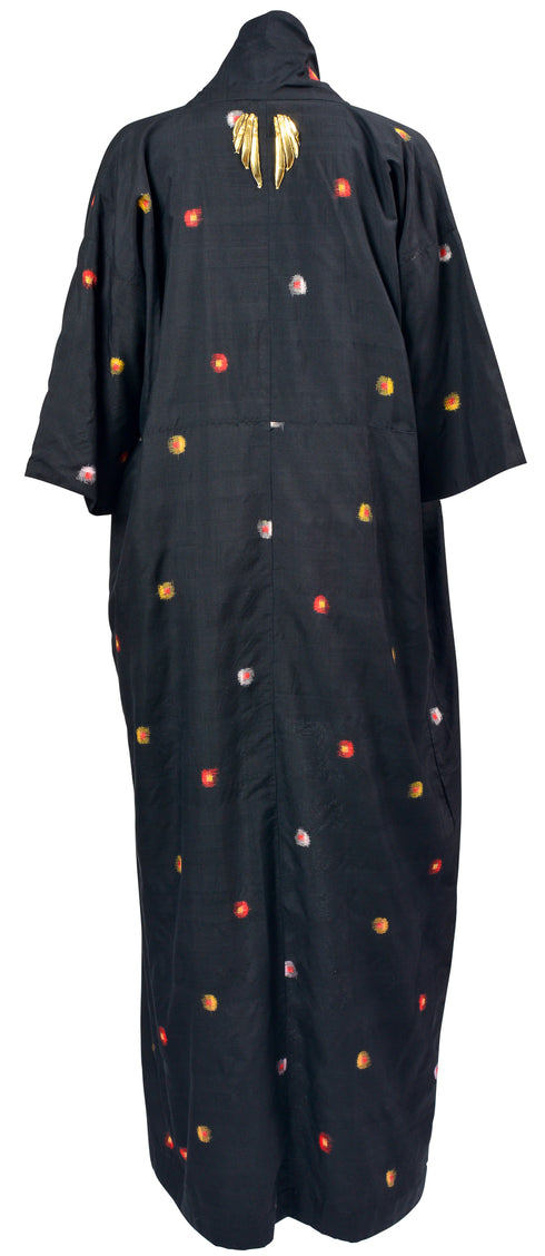 Crane Embroidered Kimono