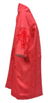Midi Length Red Shibori Kimono
