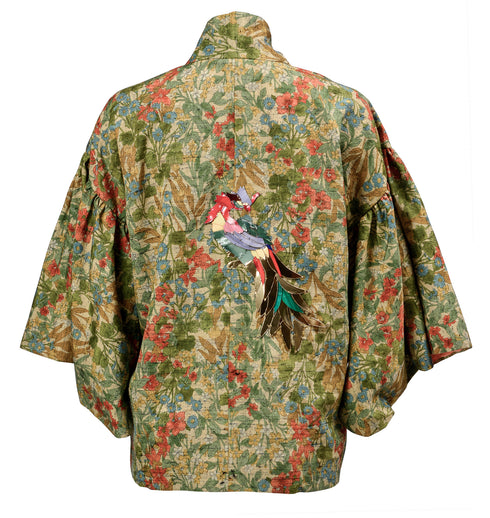 Short Parrot Kimono