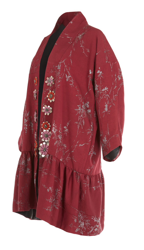 Floral Invasion Kimono