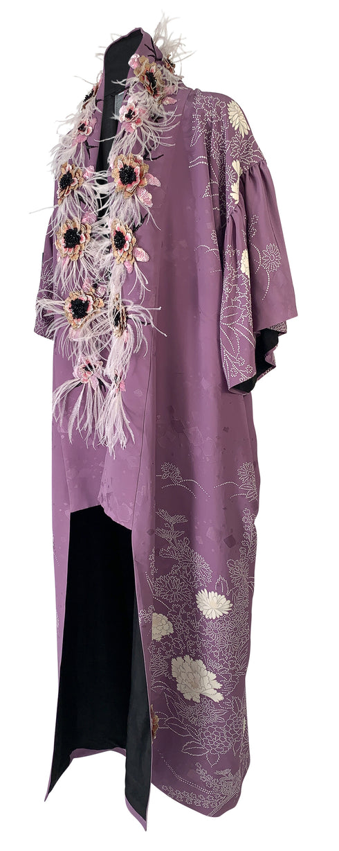 Faux Shibori Kimono