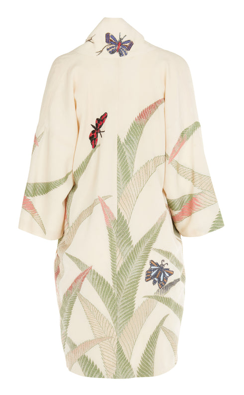 Ivory Butterfly Kimono