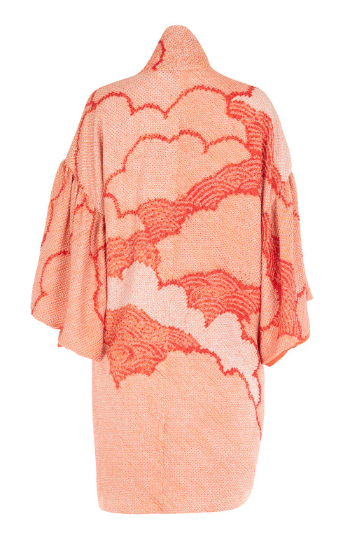 Orange Cloud Kimono