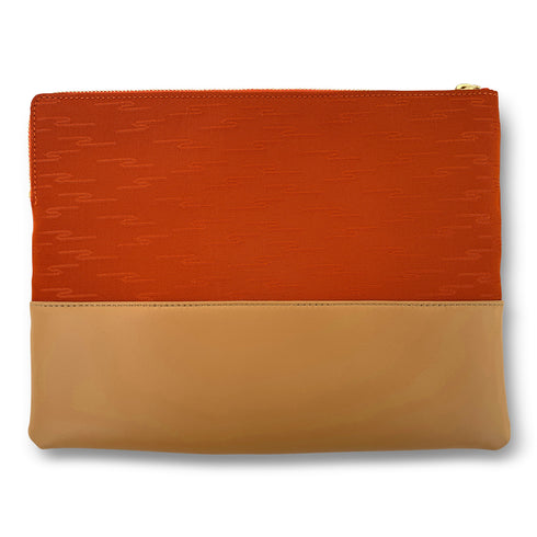 Red and Nude Obi Pochette