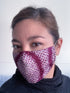 Purple Shibori Facemask