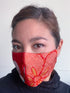 Red Baby Facemask
