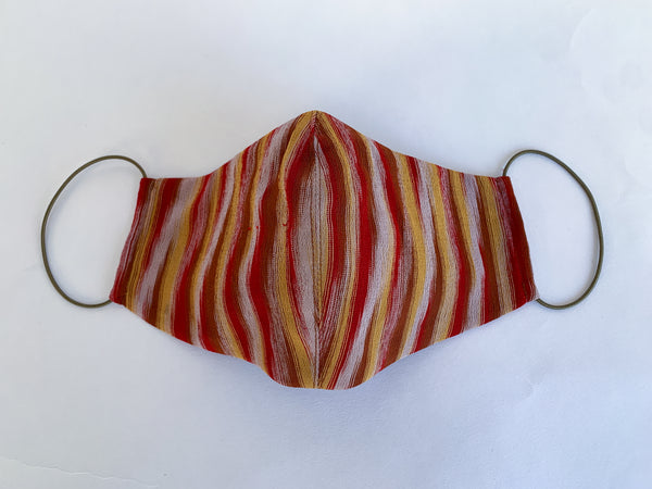 Striped Reversible Facemask