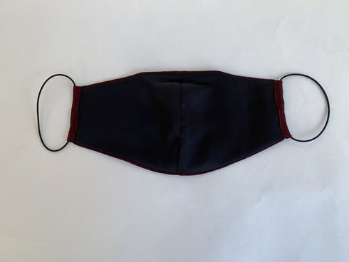 Solid Burgundy Facemask