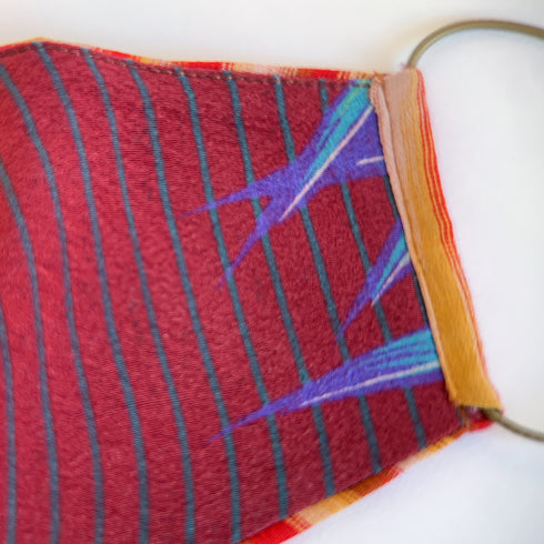 Striped Reversible Facemask