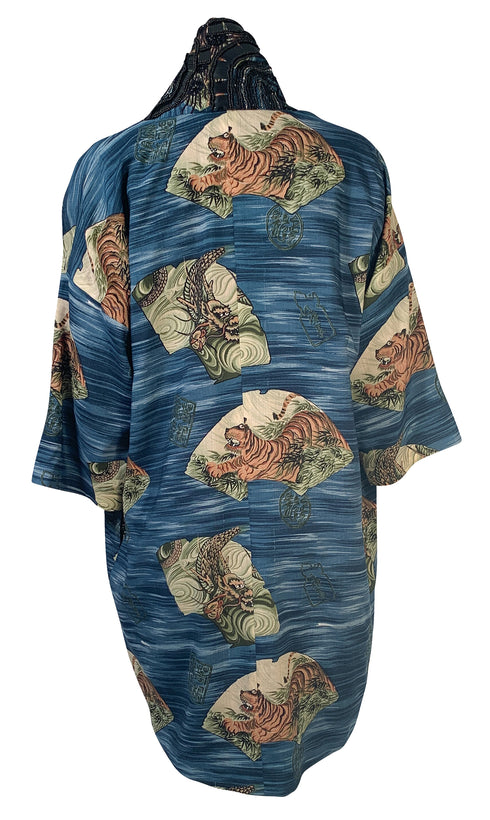 Blue Tiger Kimono